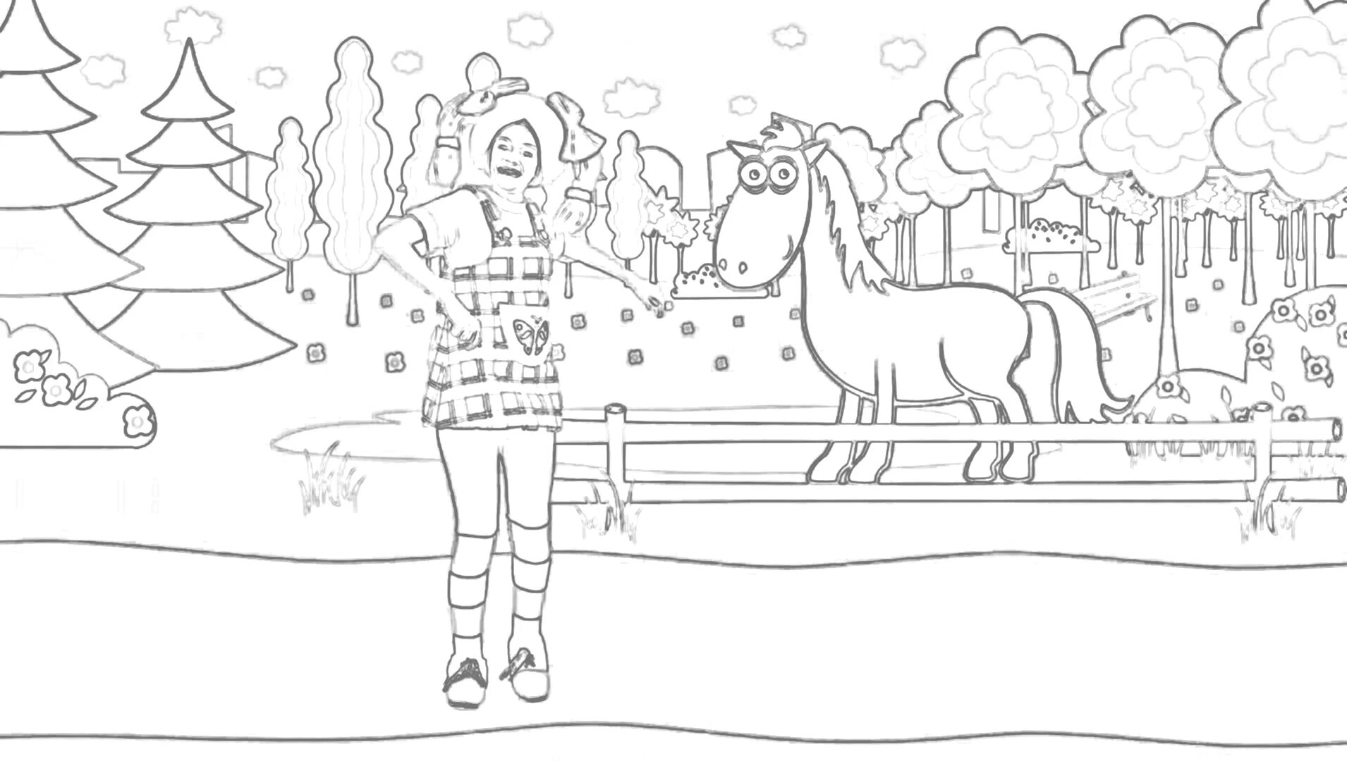 Раскраска Кукутики для детей #19