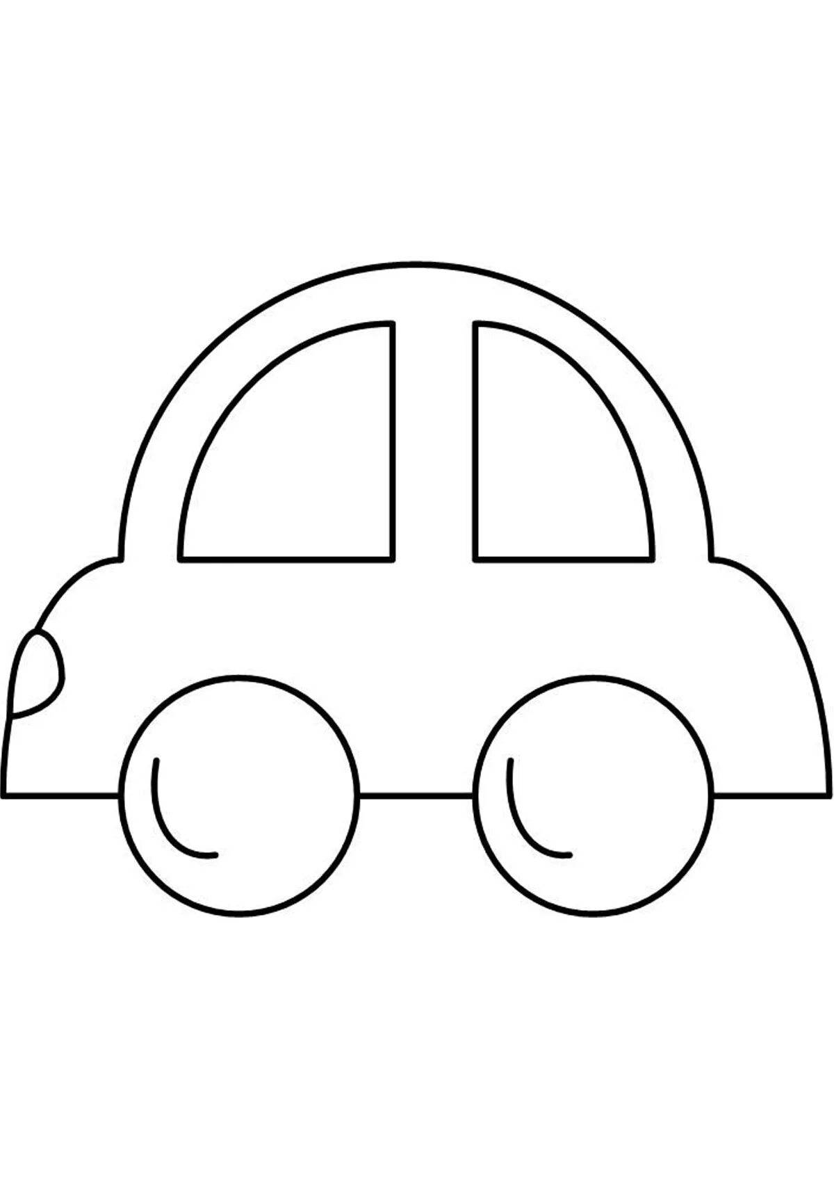 Toddler car simple #7