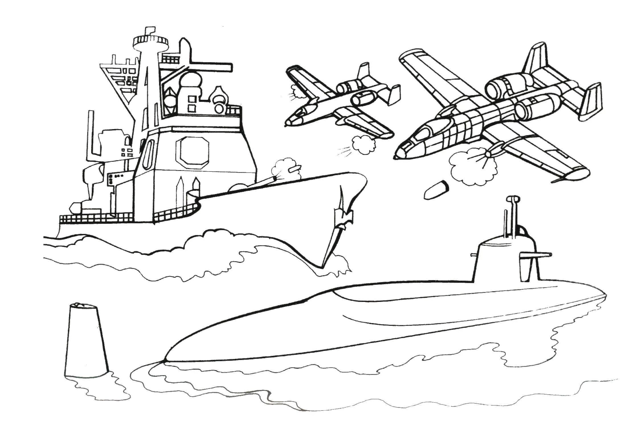 Fabulous military vehicle coloring page