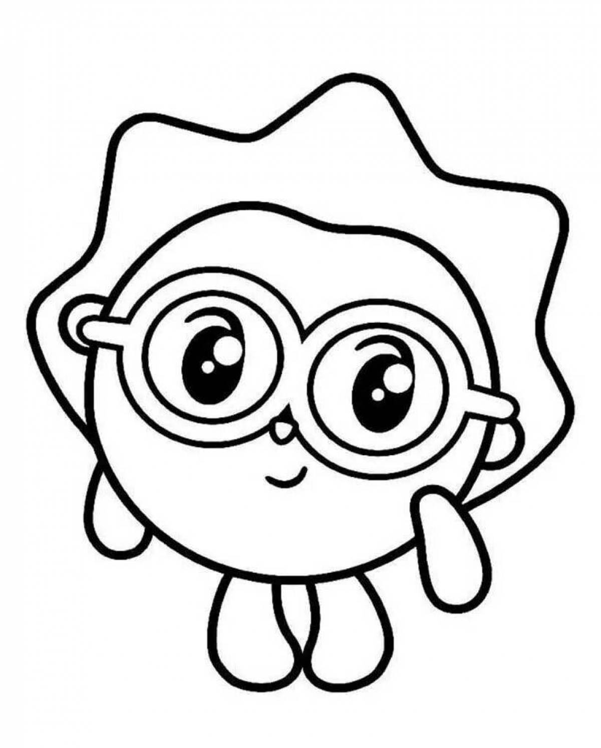 Раскраска Стимулирующая раскраска для малышей