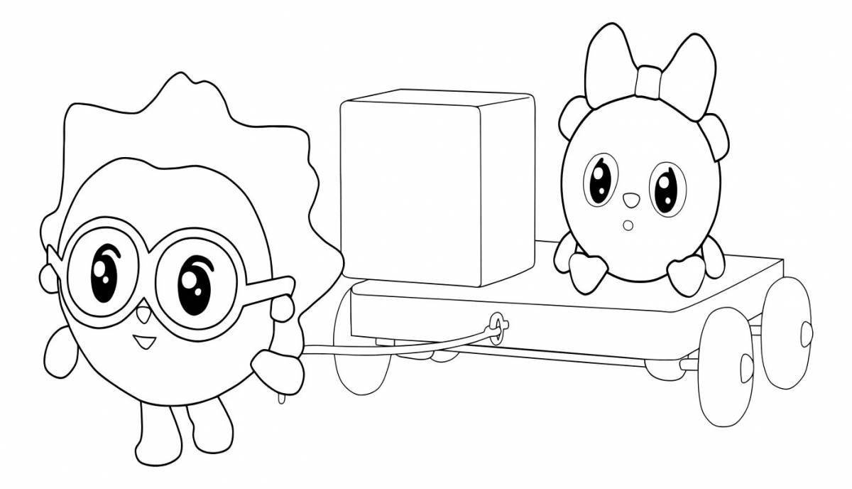 Раскраска Малышарики для малышей #18