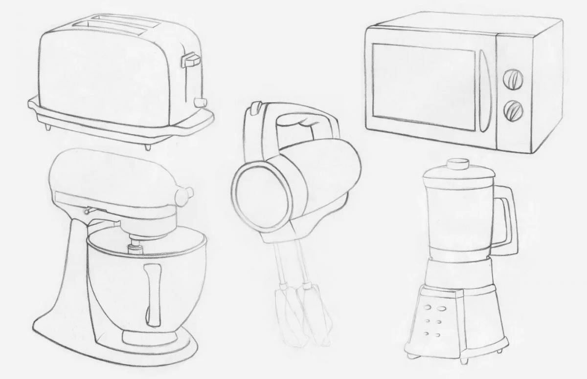Кухонные электроприборы картинки для детей