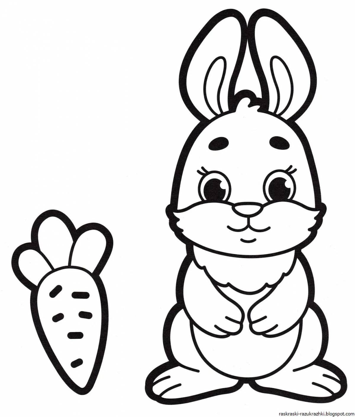 Carrot bunny for kids #7
