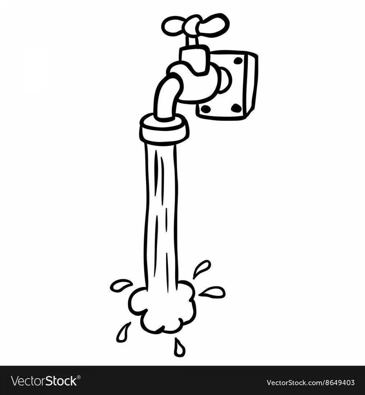 Children's water faucet #9