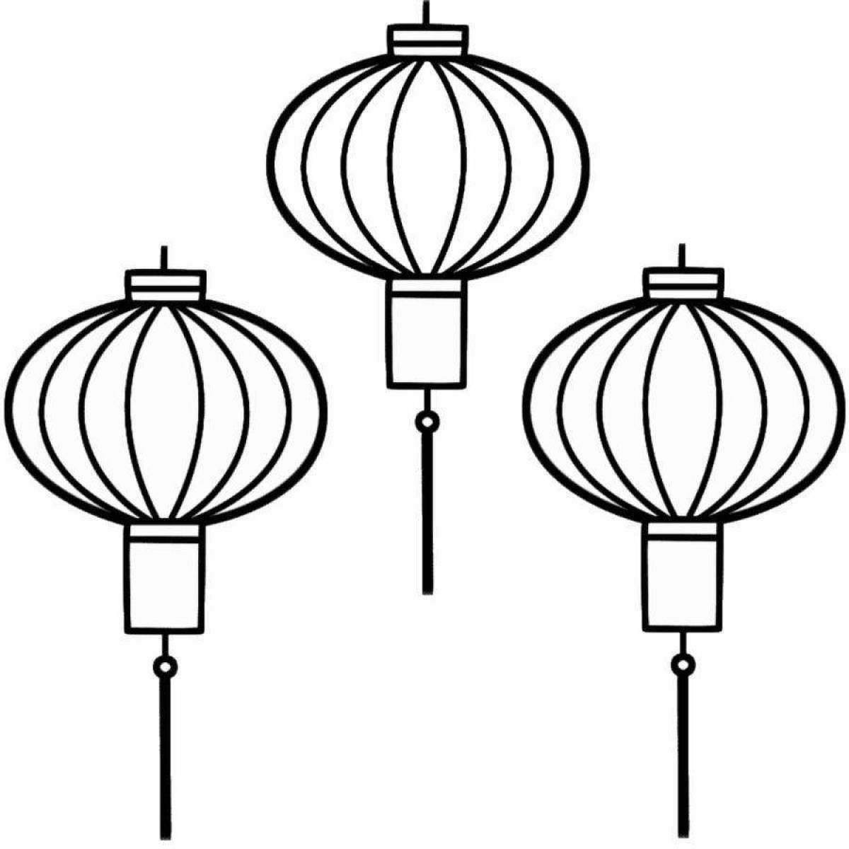 Photo Chinese new year coloring book for kids