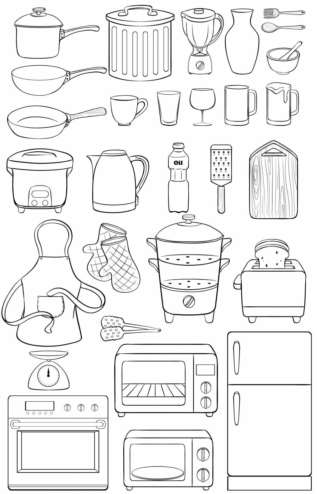 Household appliances for kindergarten #9