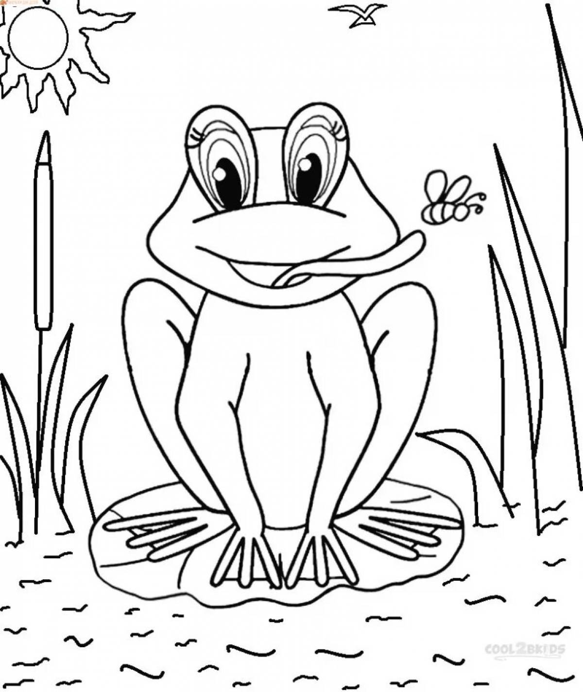 Frog traveler for kids #8