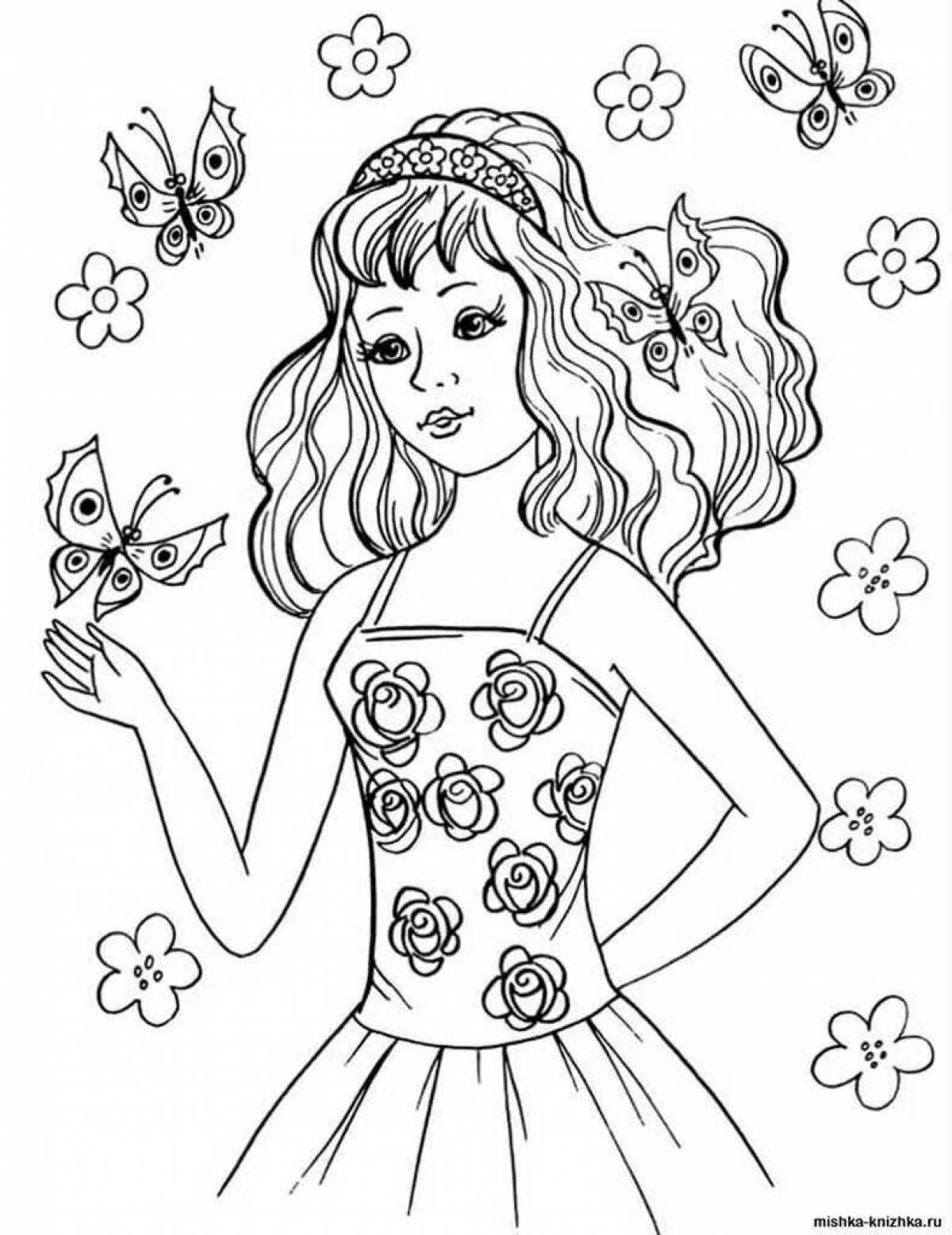 Magic coloring book for 11 year old girls