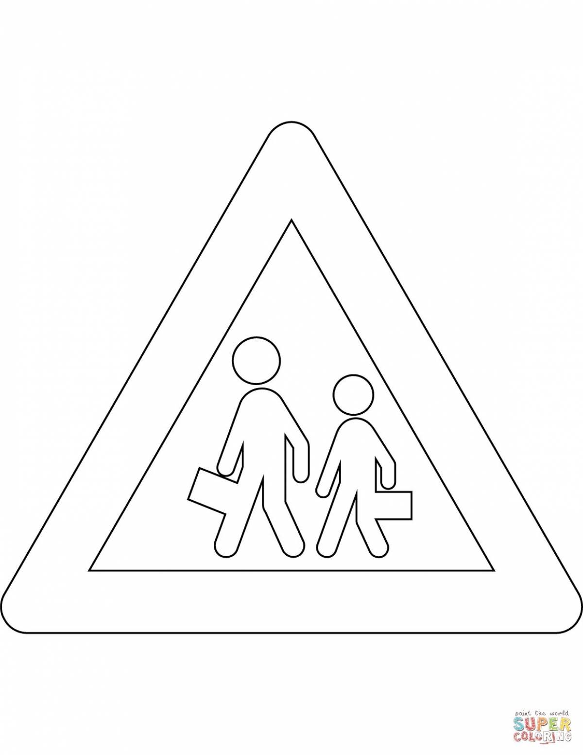 Traffic signs for preschoolers #19