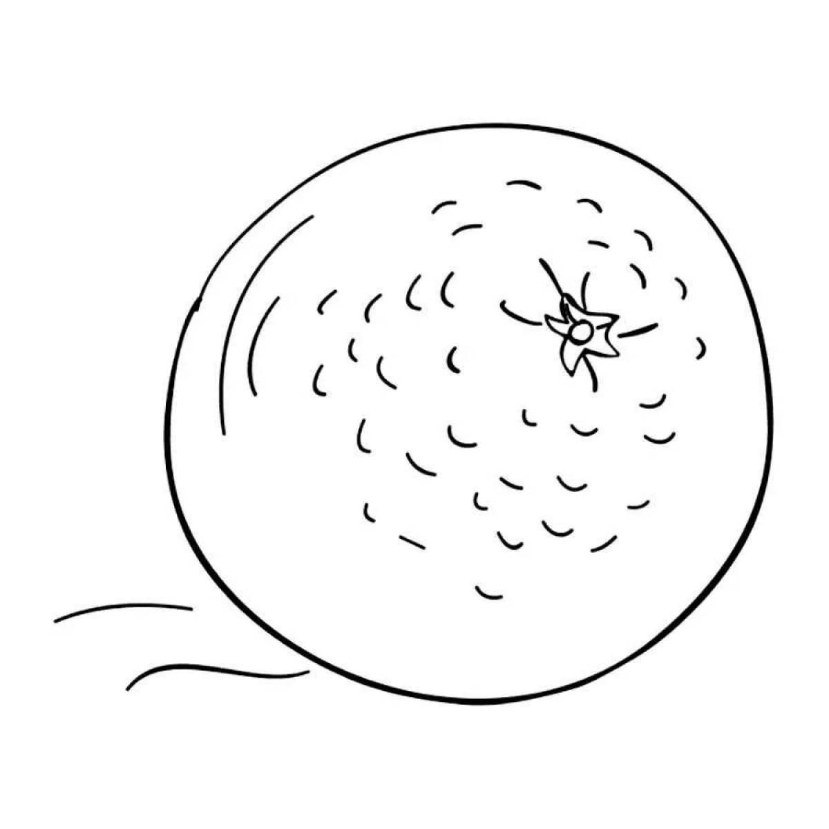 Апельсин для детей 5 6 лет #17