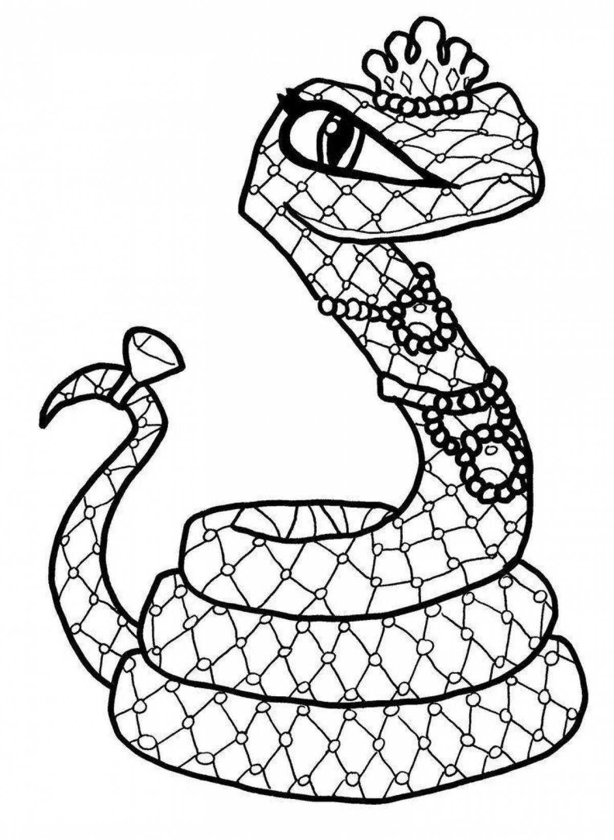 Змея для детей 5 6 лет #4