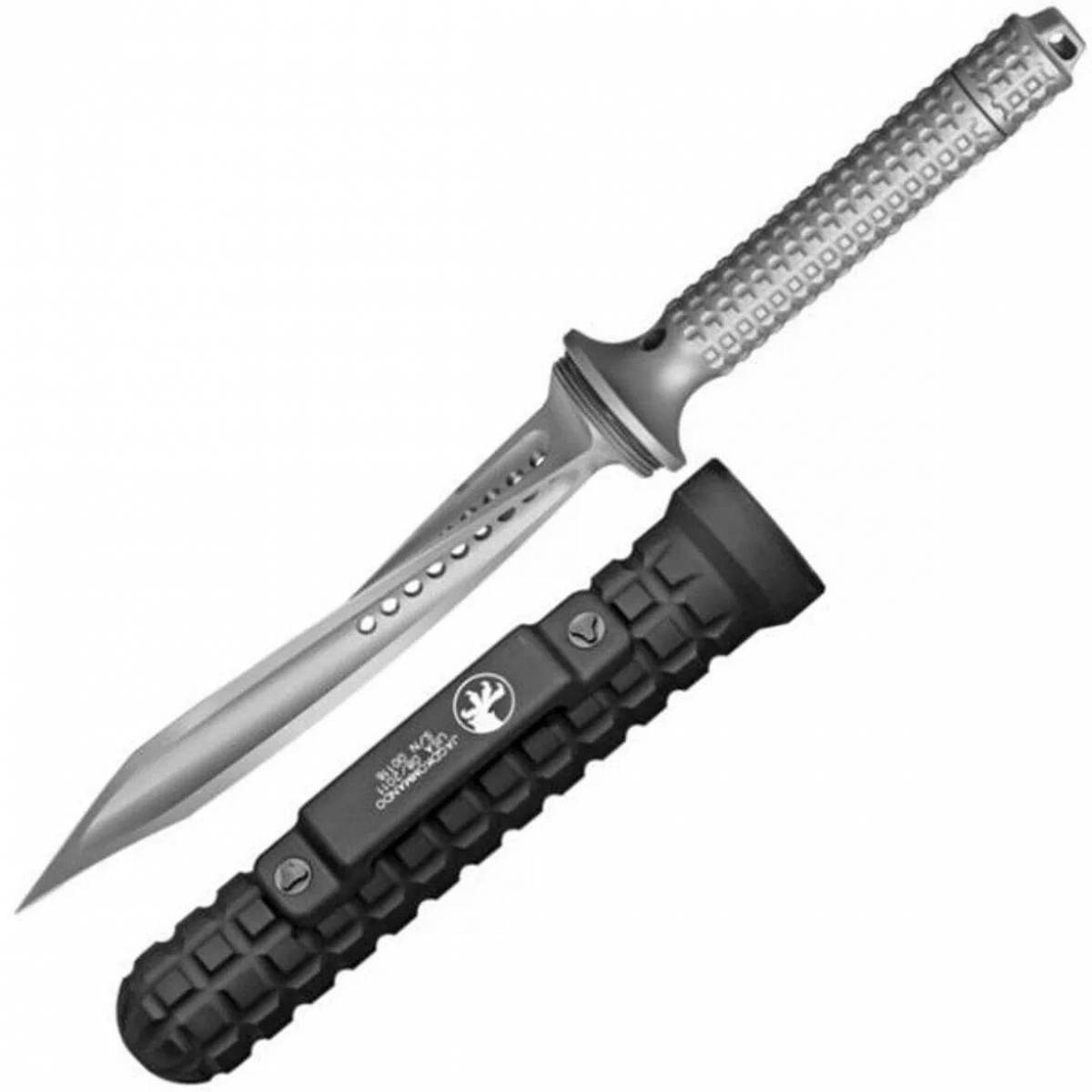 Шаблон ножа джикомандо. Microtech Jagdkommando Knife. Нож Microtech Jagdkommando. Microtech Jagdkommando Knife Blade. Микротек Джек командо.