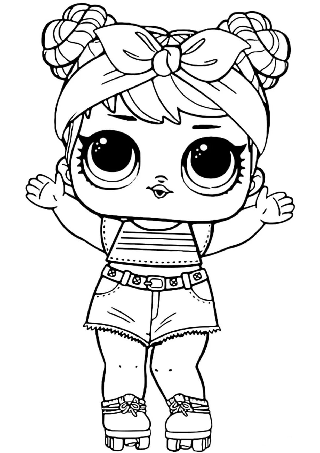 Great coloring pages for girls lol dolls