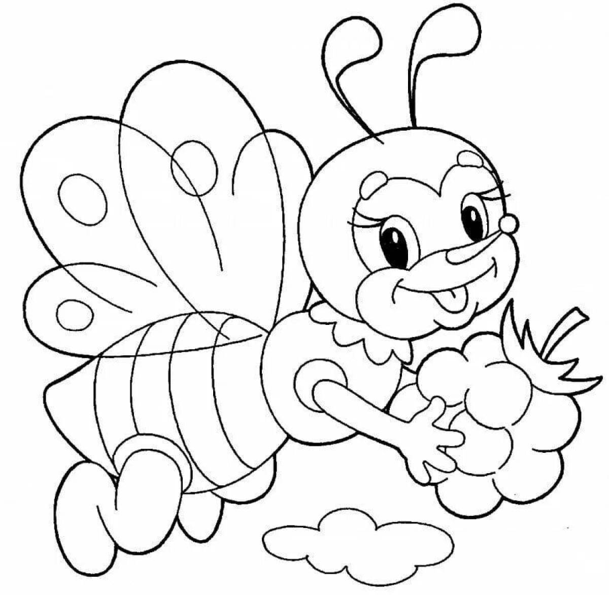 Bee for children 6 7 years old #1