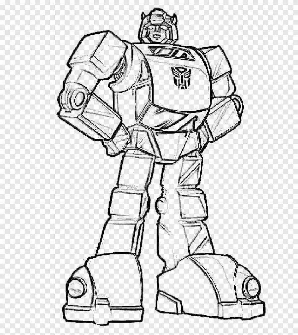 Photo Amazing bumblebee coloring book for preschoolers