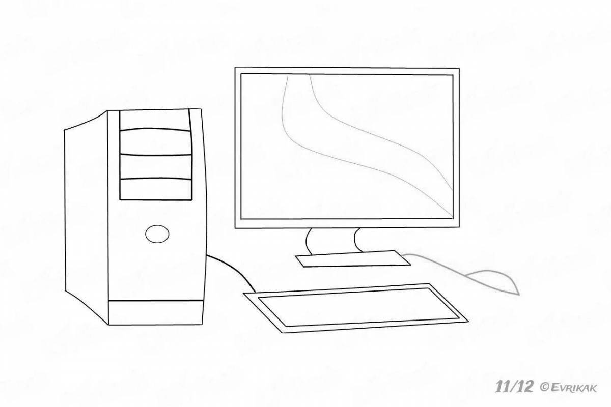 Забавная страница рисования компьютерной мышью