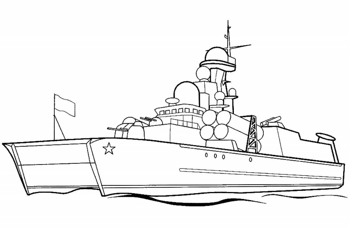 Военный корабль для детей 3 4 лет #26