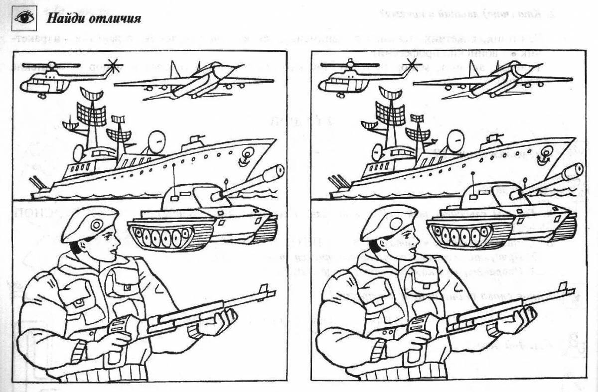Great military tanker helicopter coloring page