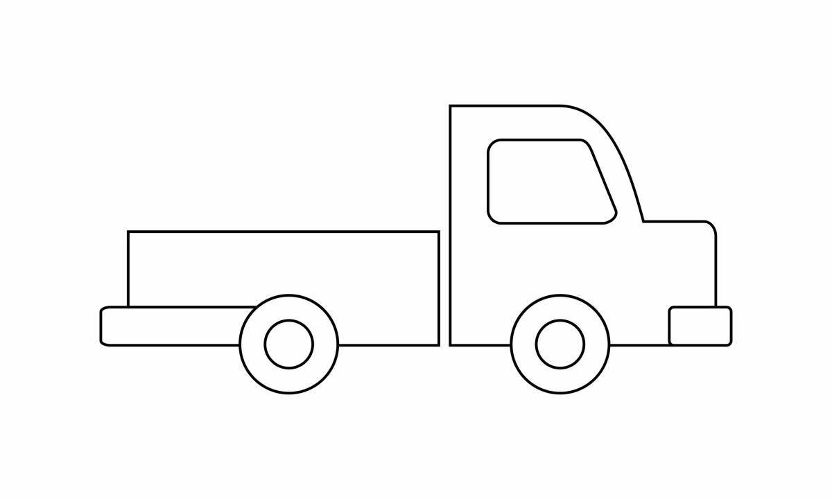 Magic car without wheels for 3-4 year olds