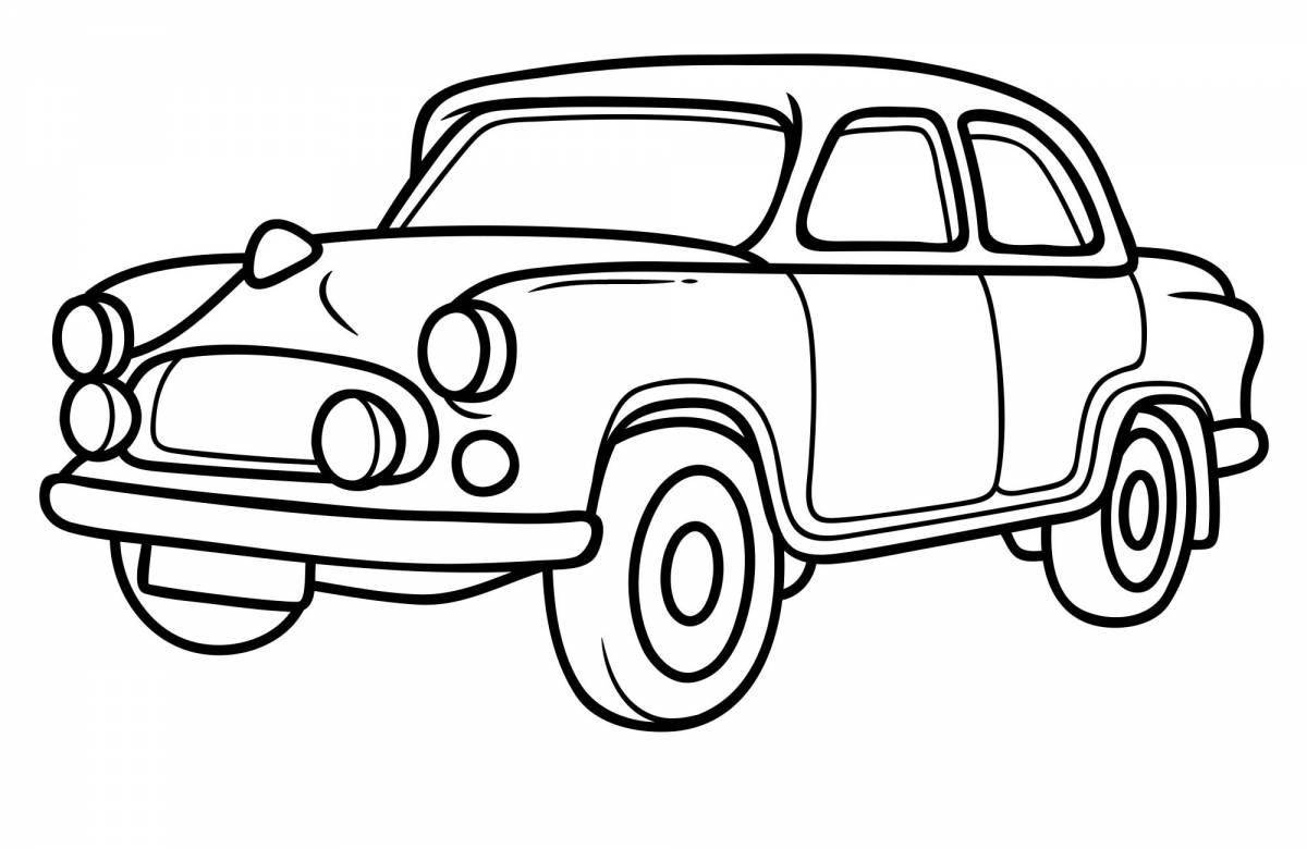 Great car without wheels for 3-4 year olds