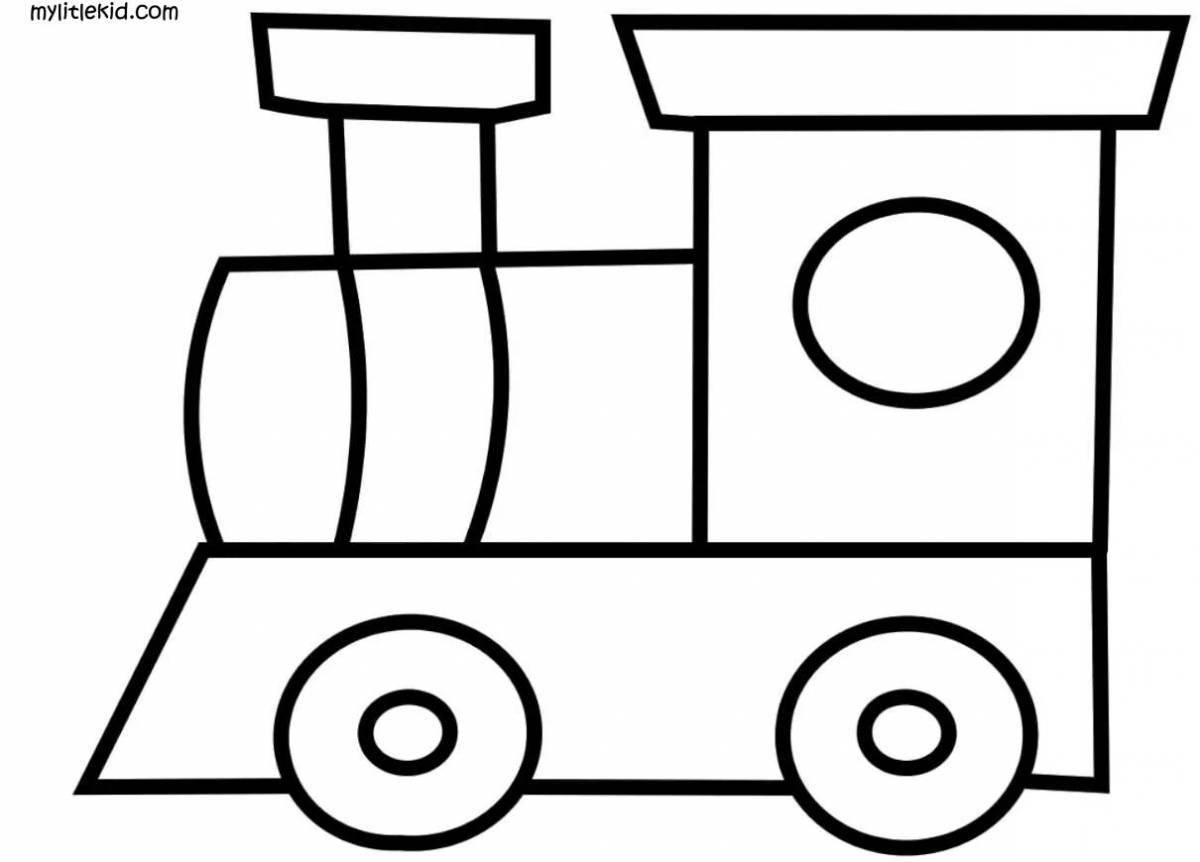 Impressive car without wheels for 3-4 year olds