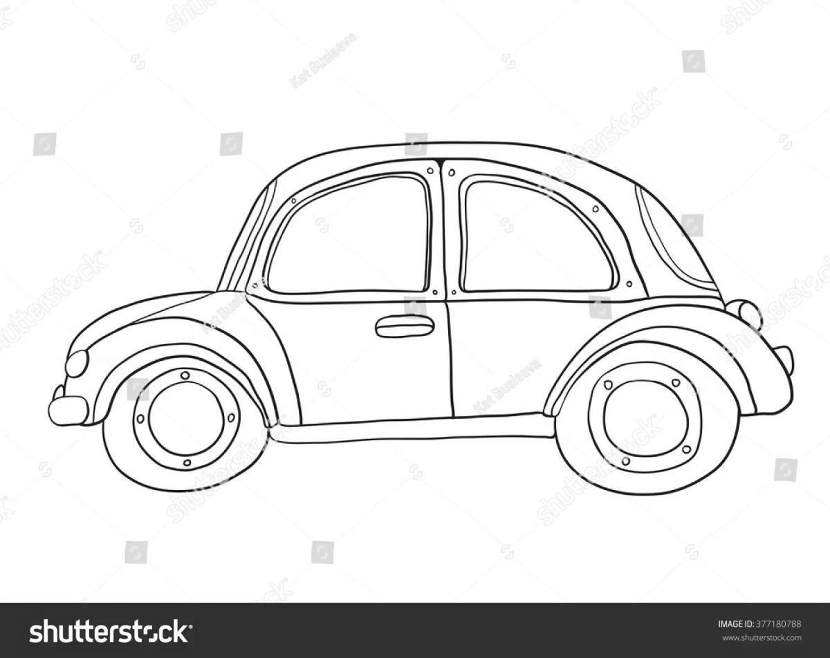 Fantastic car without wheels for kids 3-4 years old