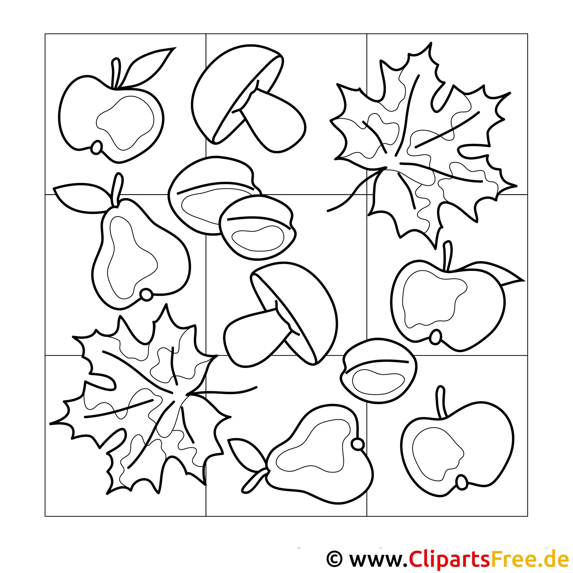 Autumn for children 6 7 years large drawings #6