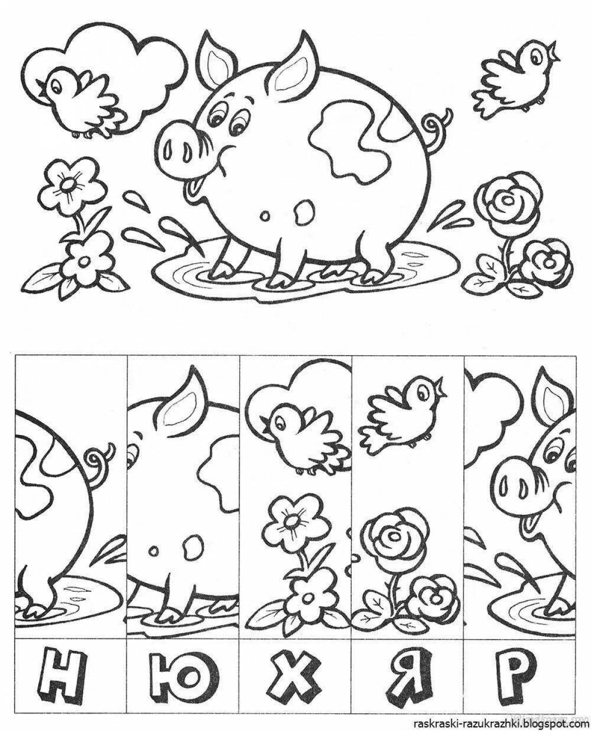 Great coloring in games for kids 5 years old puzzles