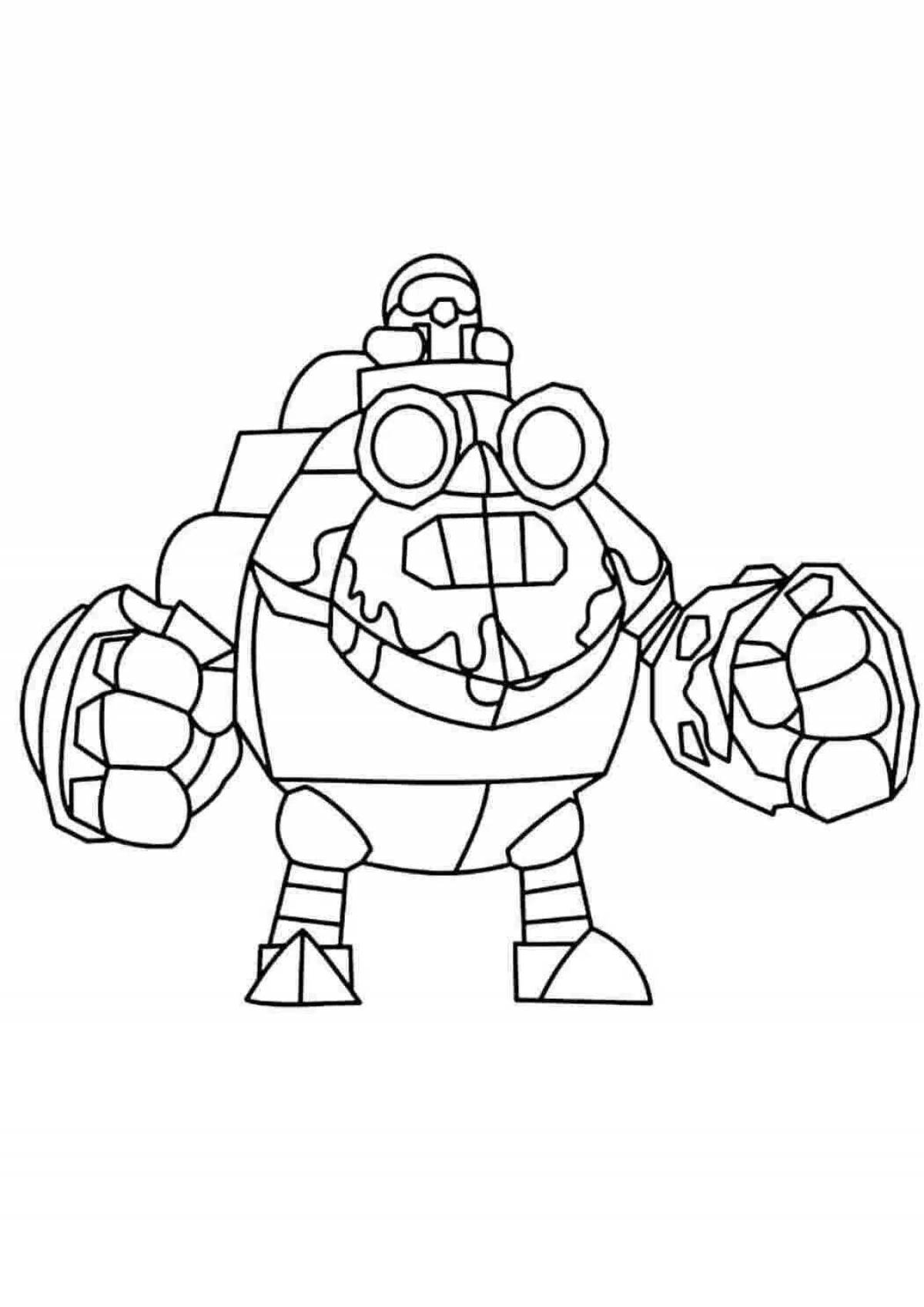 Charming dynamike coloring book