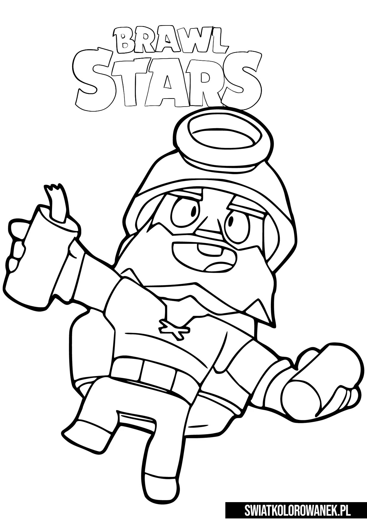 Dynamike relaxing coloring page