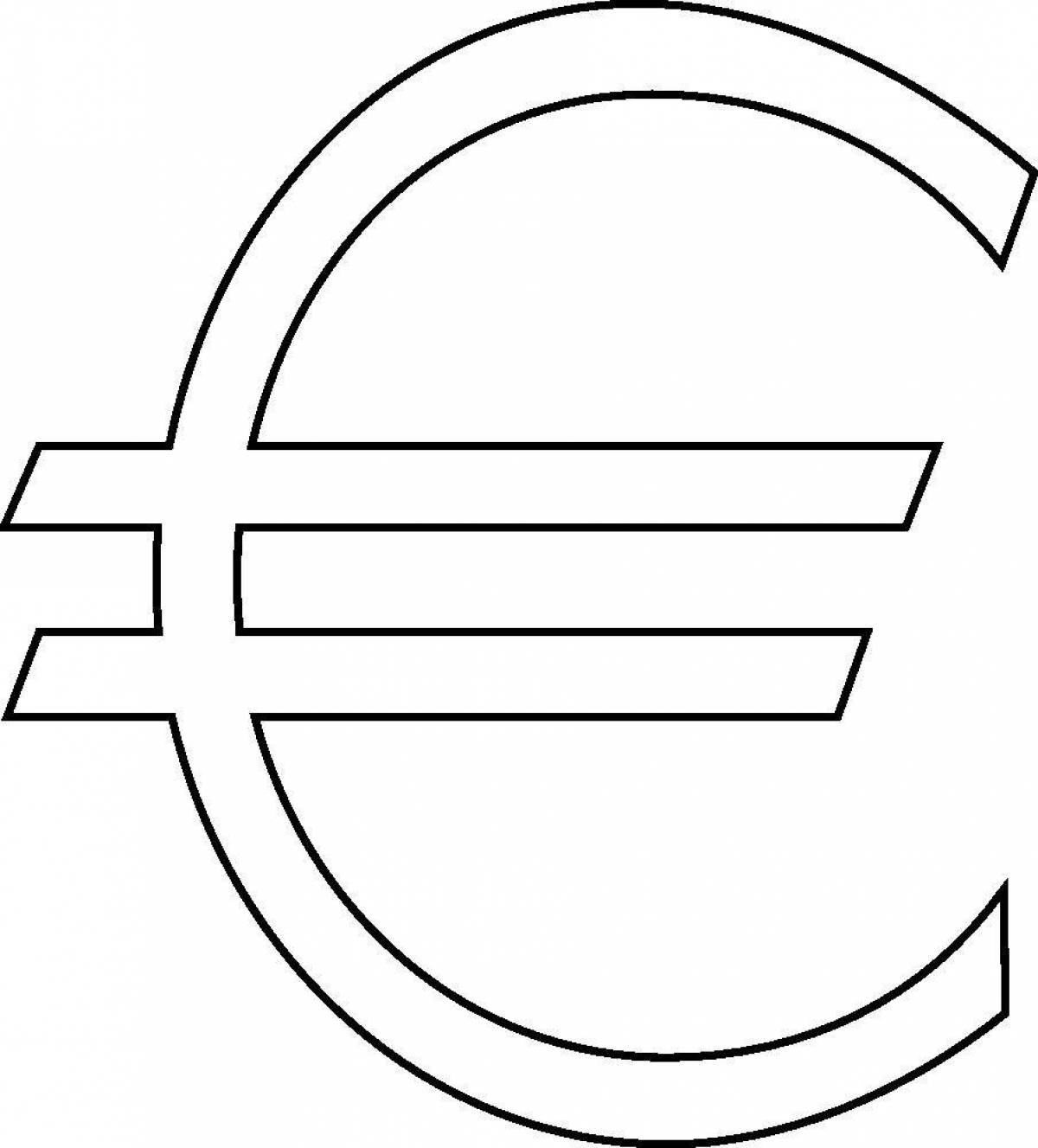 значок евро фото