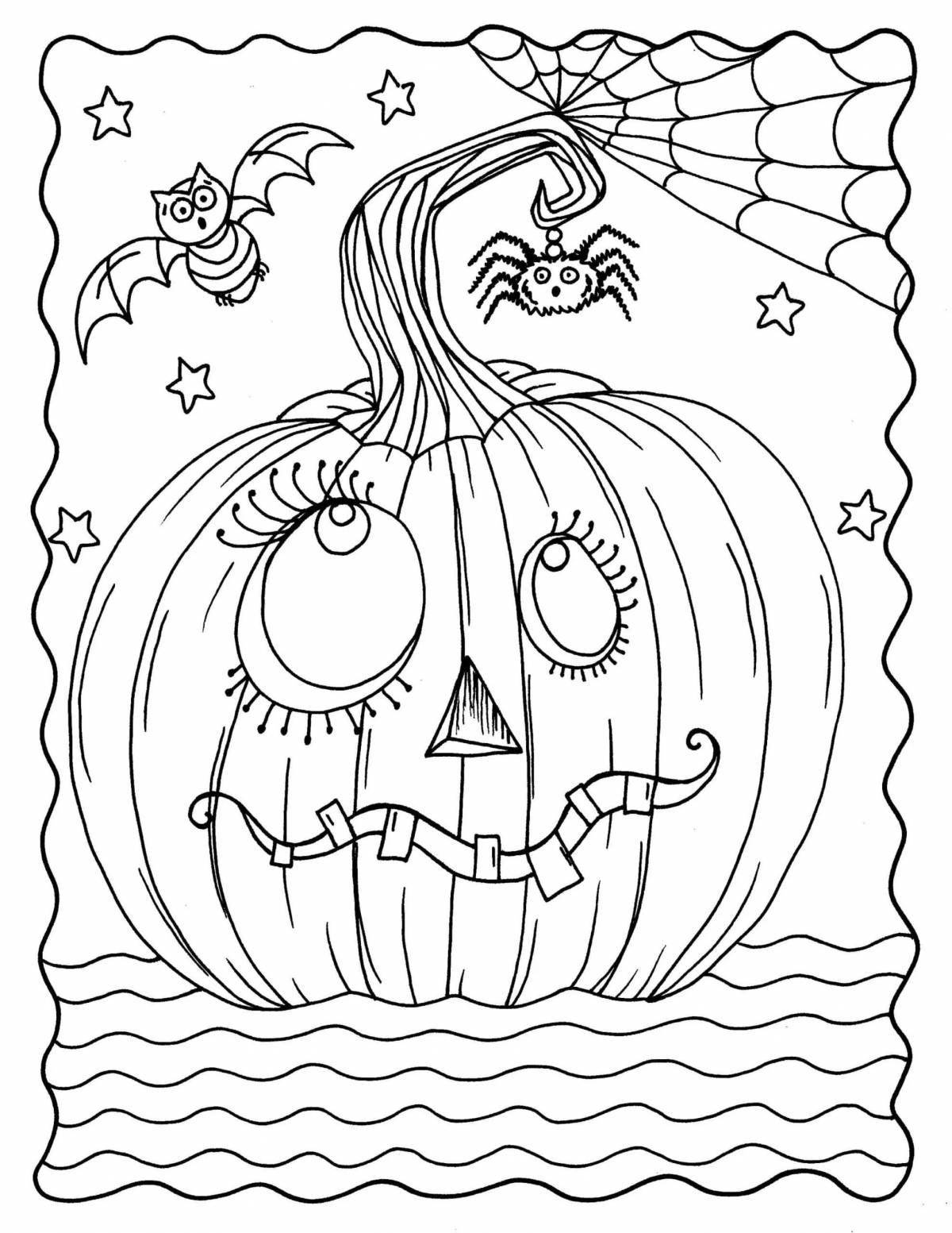 Halloween witch coloring pages