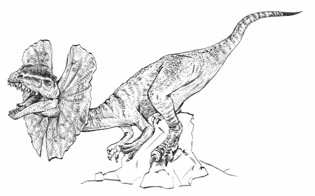 Раскраски Карнозавр (38 шт.) - скачать или распечатать бесплатно #23167