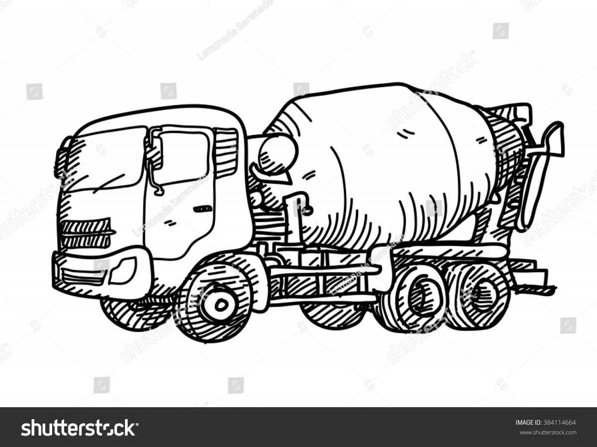 Cement truck #1