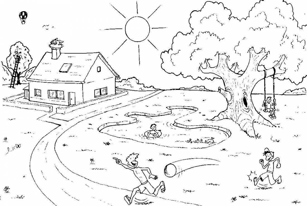 Photo Fun coloring environment