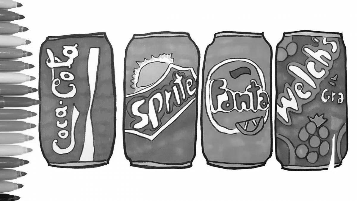 Раскраска Радостная раскраска спрайт