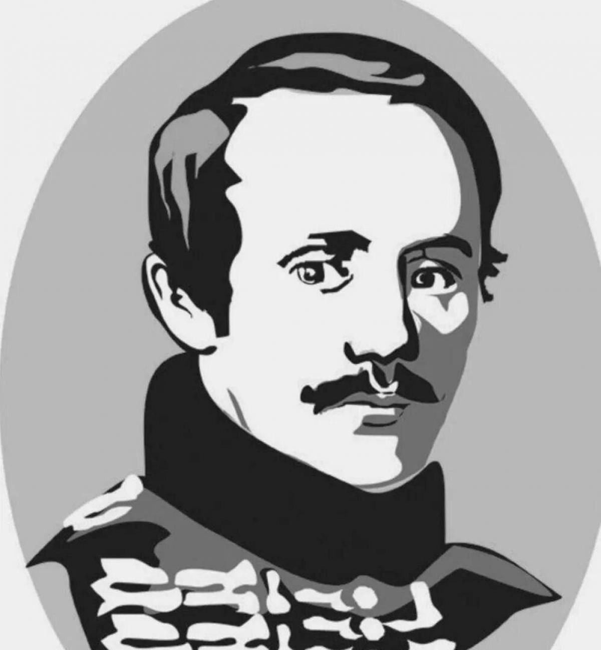 Coloring freaky lermontov