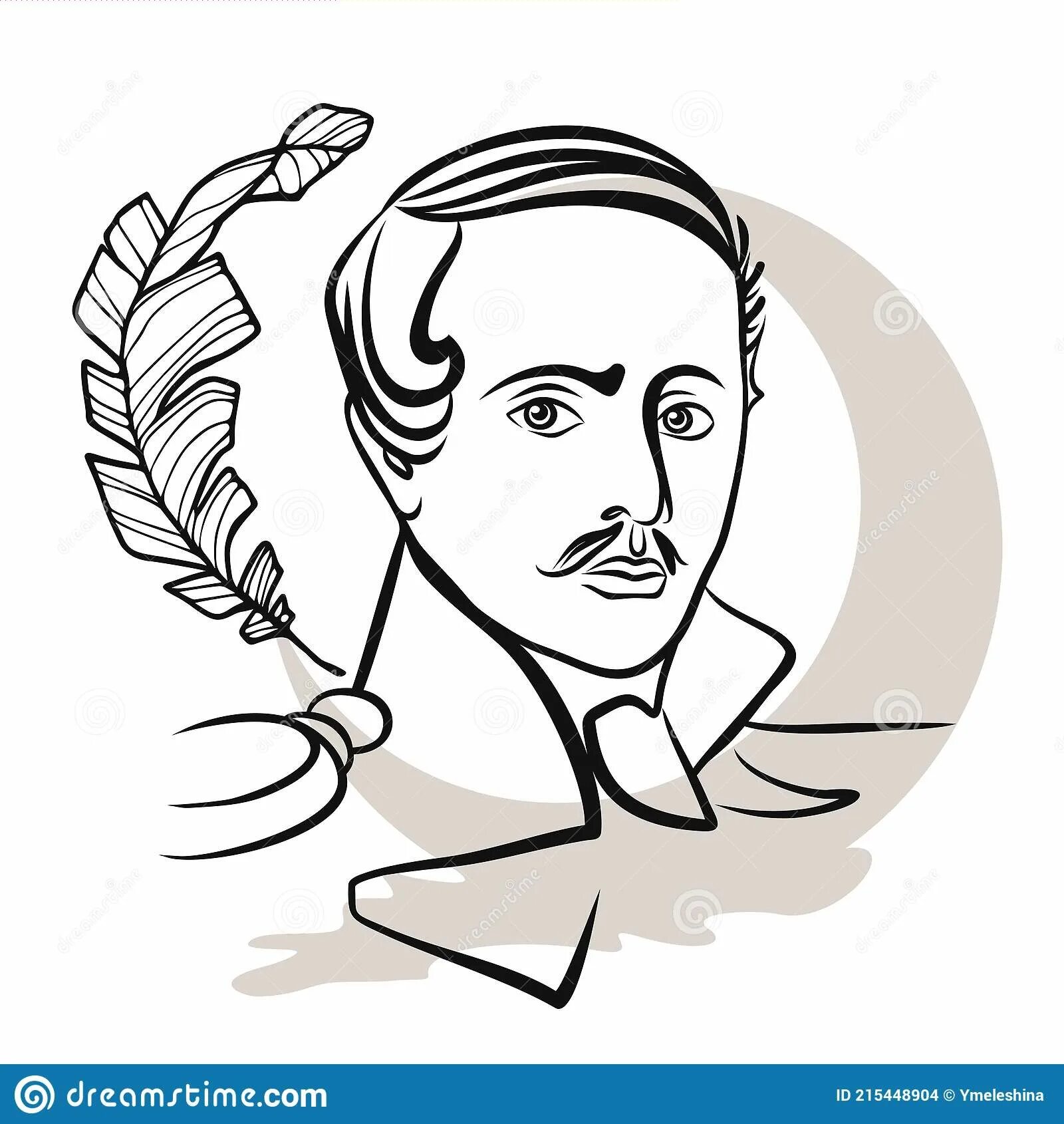 Lermontov filled with paints coloring