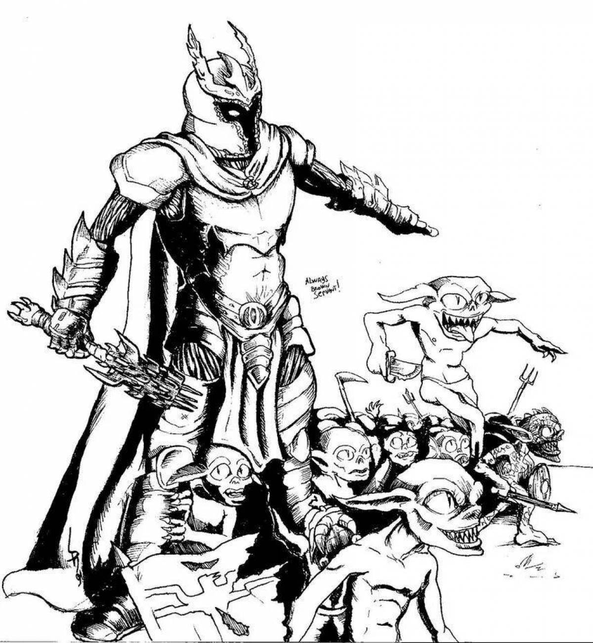 Overlord deluxe coloring book