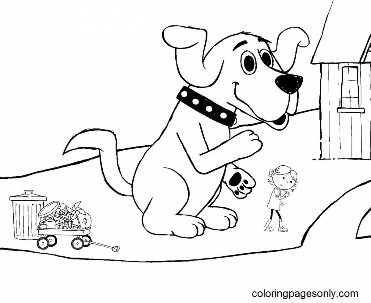 Clifford's funny coloring book