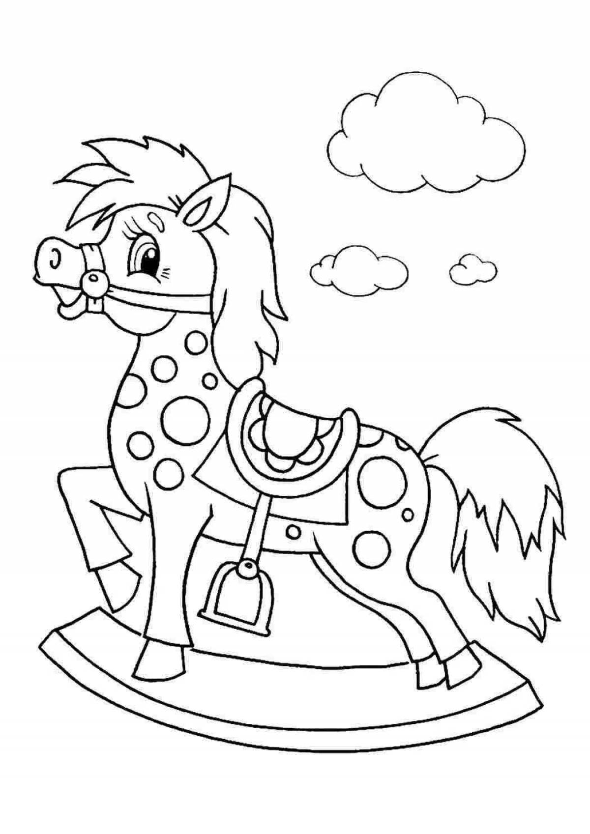 Coloring book playful ygggo