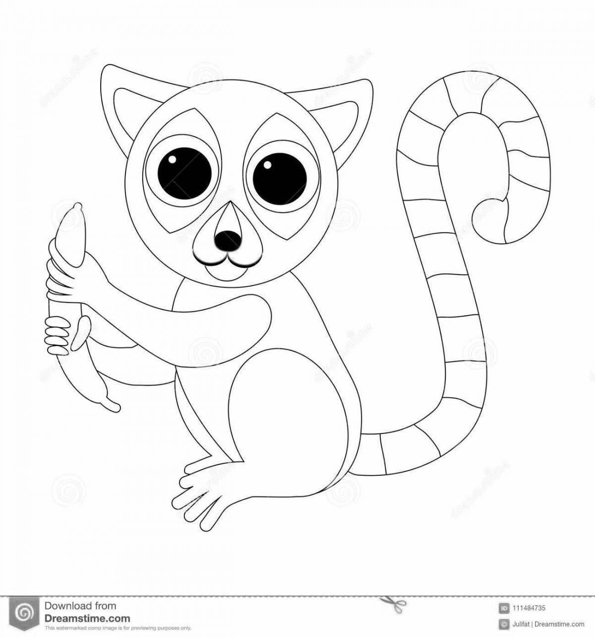 Bright limour coloring page