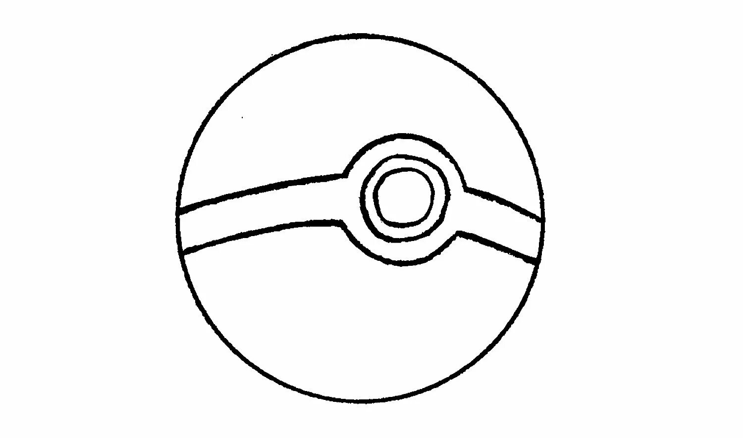 Креативная раскраска pokeball