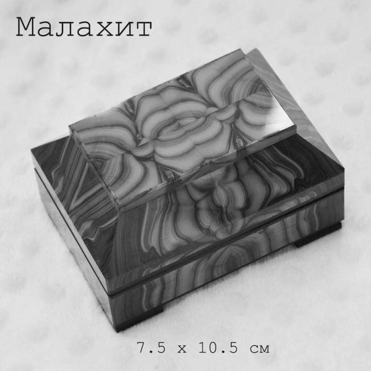 Photo Great coloring malachite