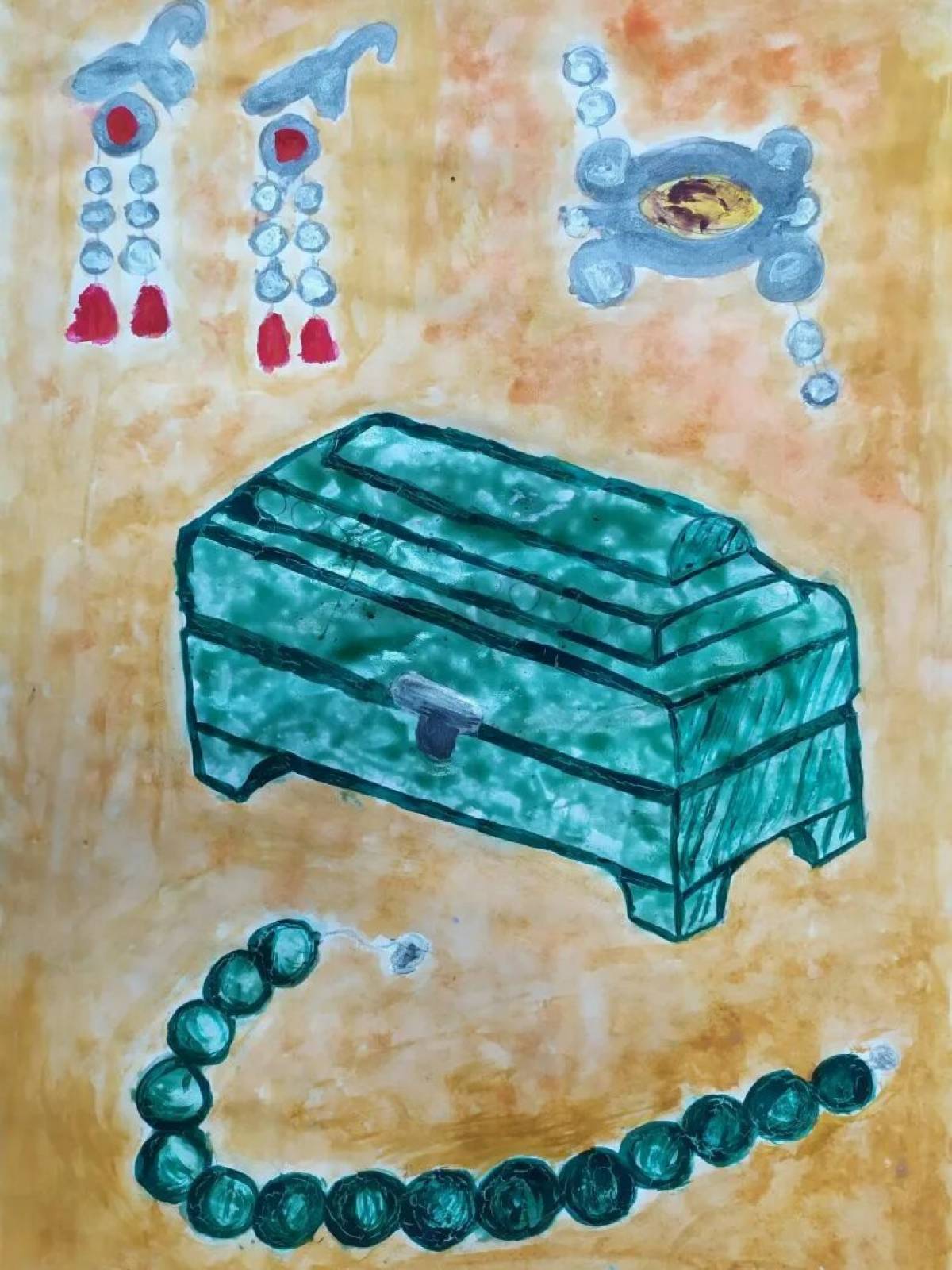 Photo Luxury malachite coloring book