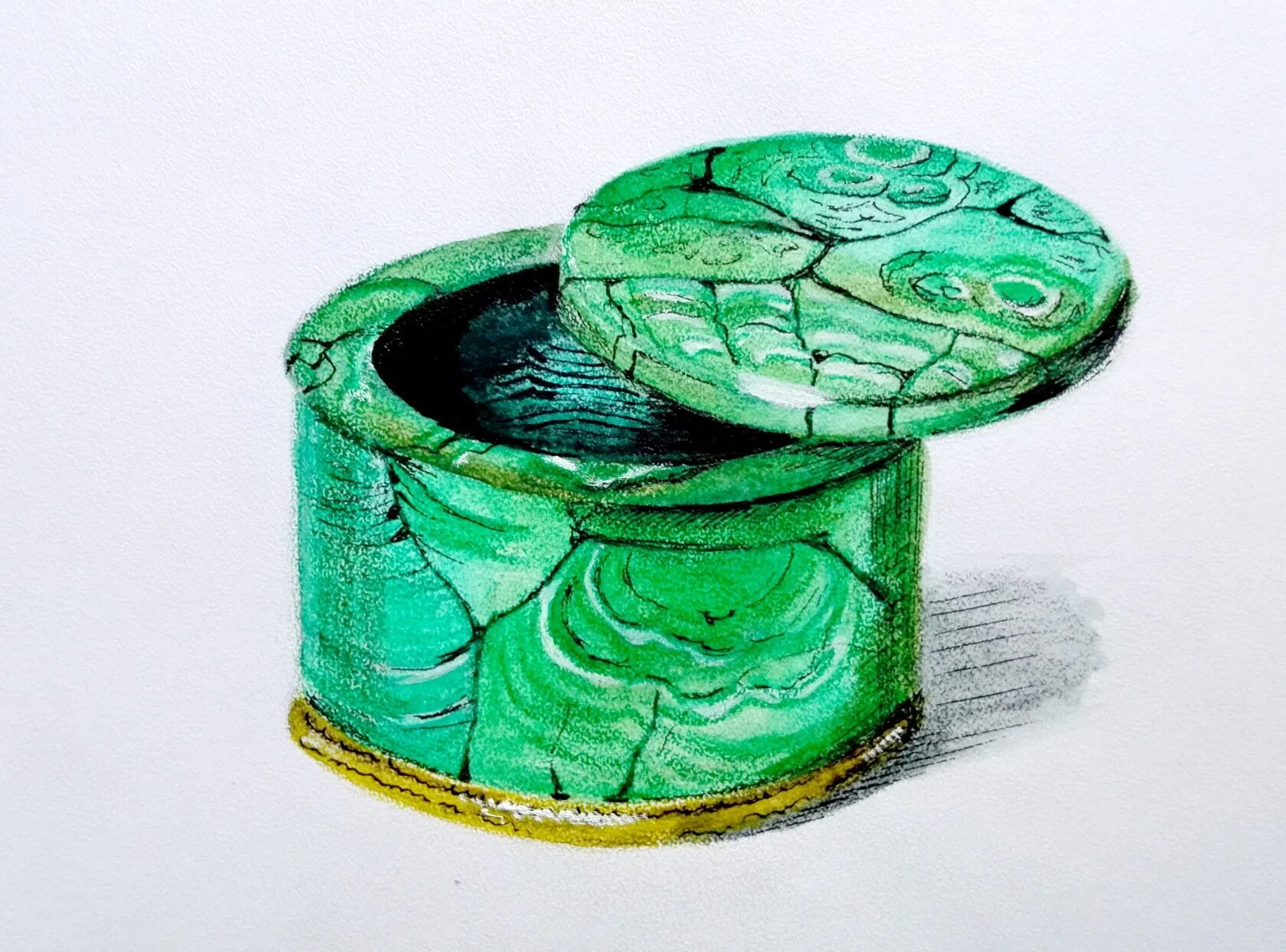 Photo Colouring merry malachite