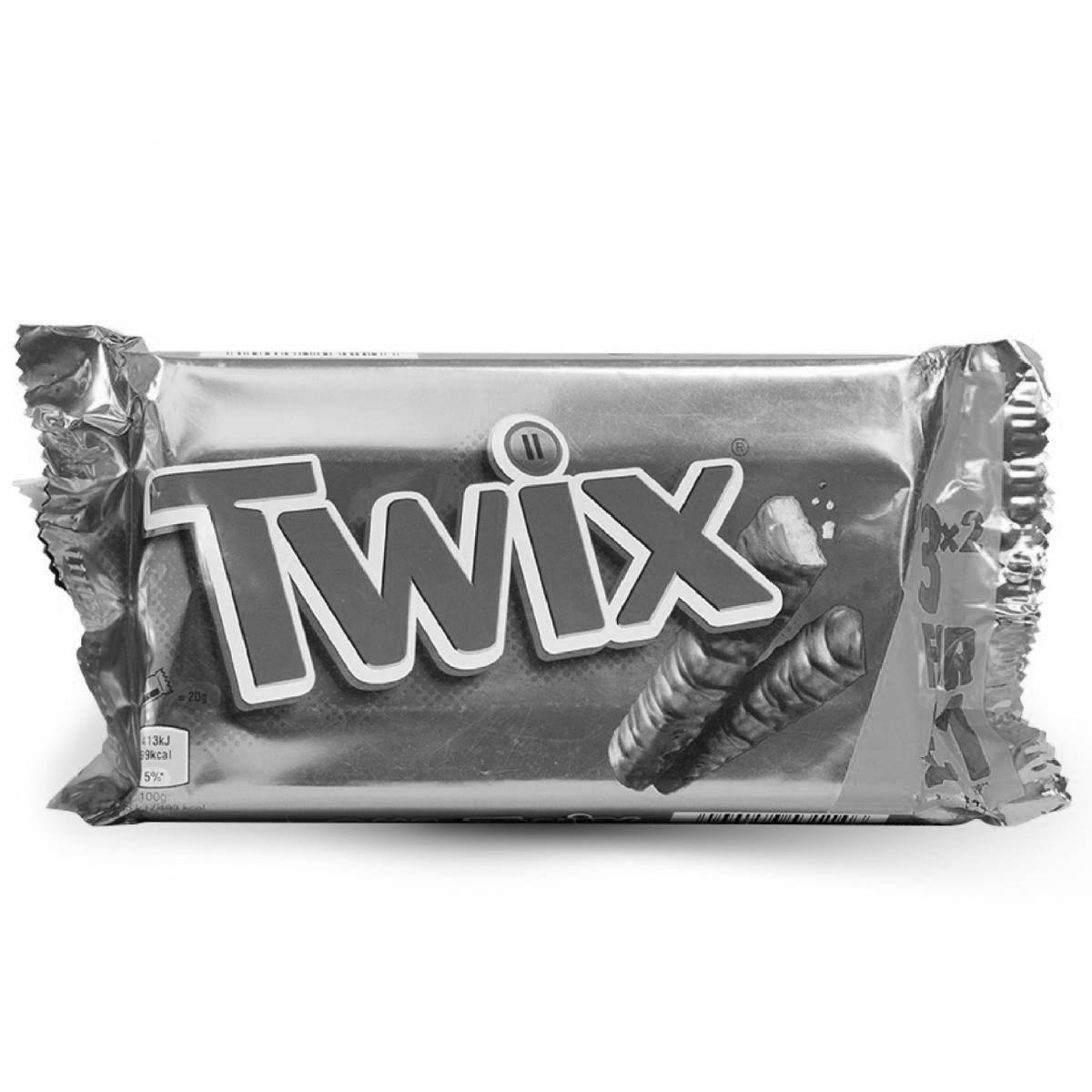 Happy twix coloring page