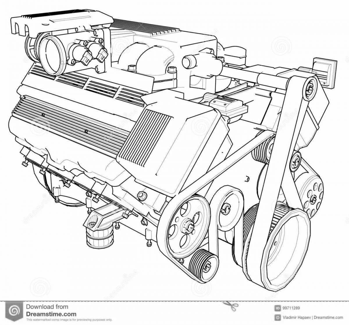 Photo Live engine paint