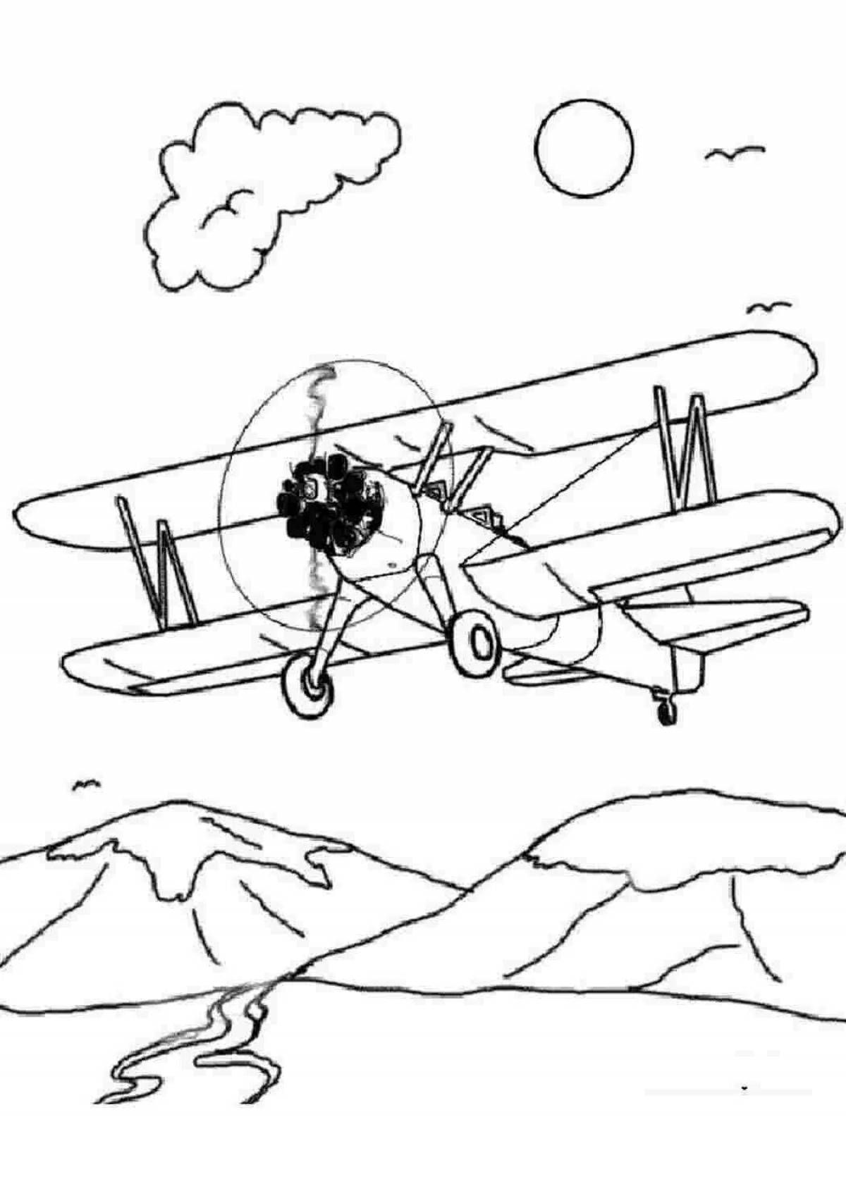 Exciting corn coloring page