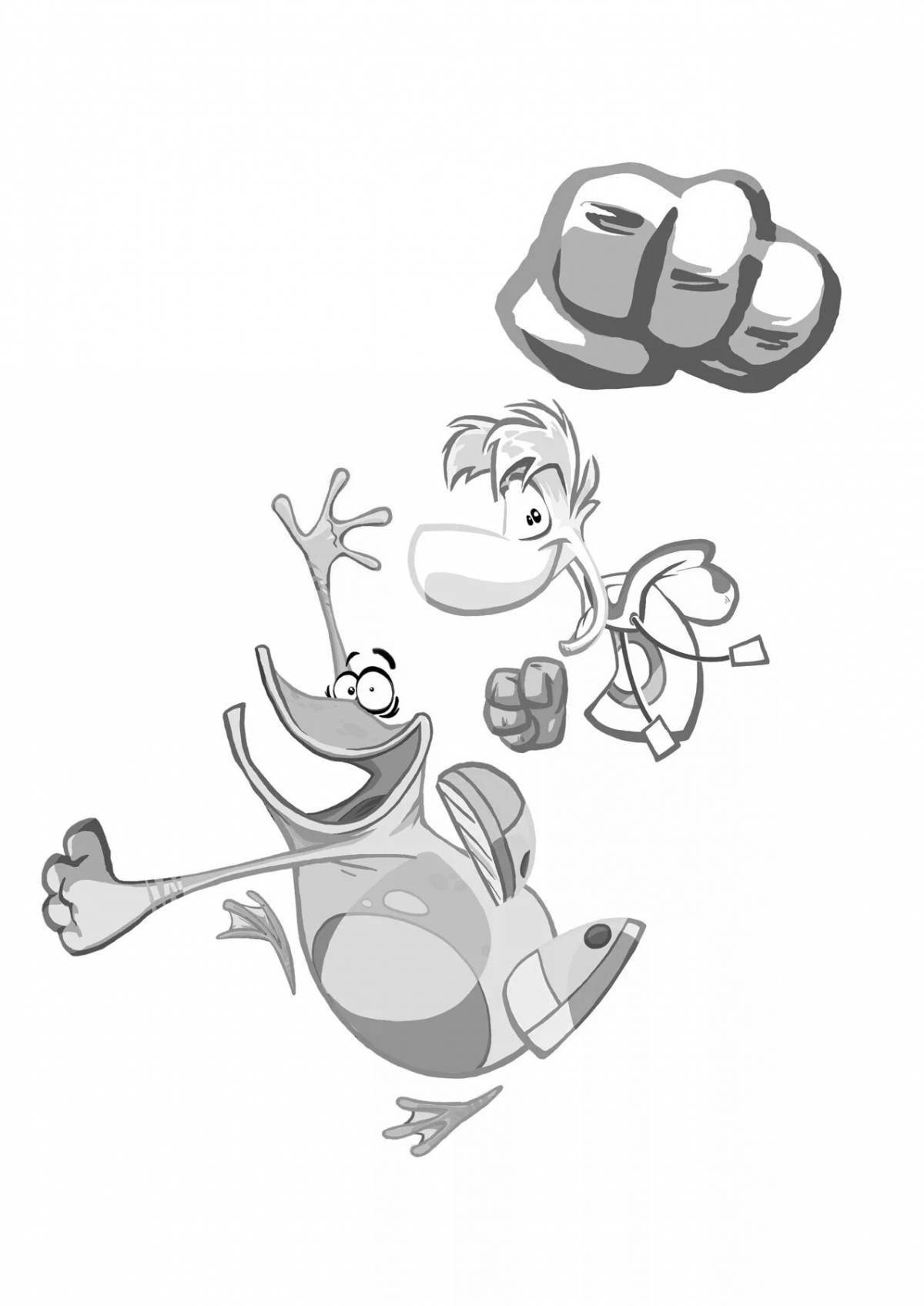 Rayman's fun coloring